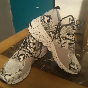 Snake Skin Looking Tennis Shoe